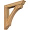 Ekena Millwork Legacy Traditional Rough Sawn Bracket w/ Offset Brace, Western Red Cedar, 8"W x 46"D x 46"H BKT0806X46X46LEC01RWR - alternate 1